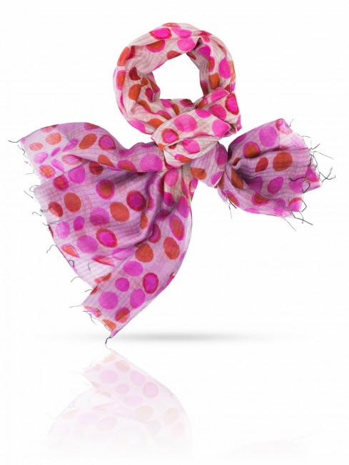 Палантин Женский SW-POLKA/PINK